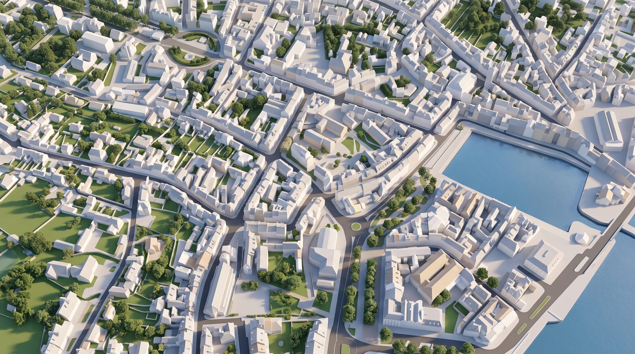 Plan 3D de Honfleur : la Villa Marguerite à 5 minutes à pied du Vieux-Port